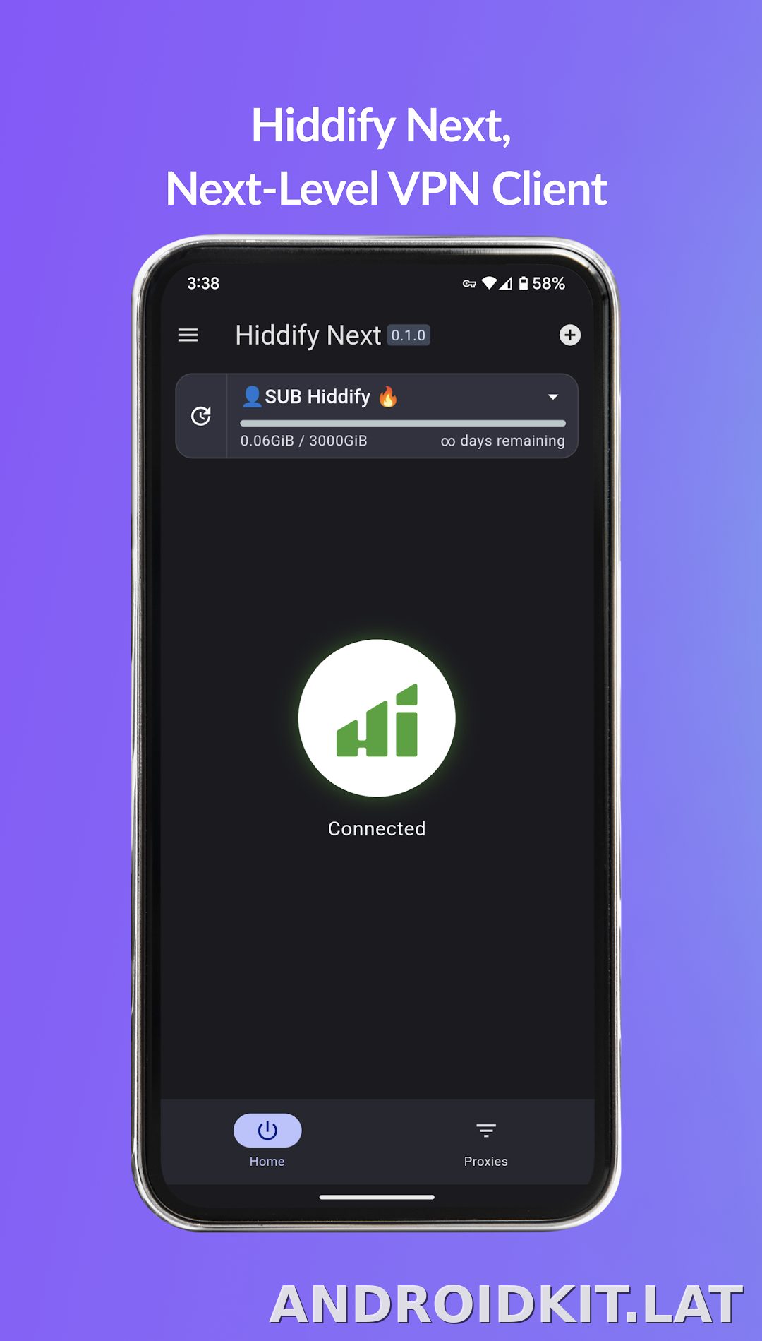 Hiddify скриншот 1