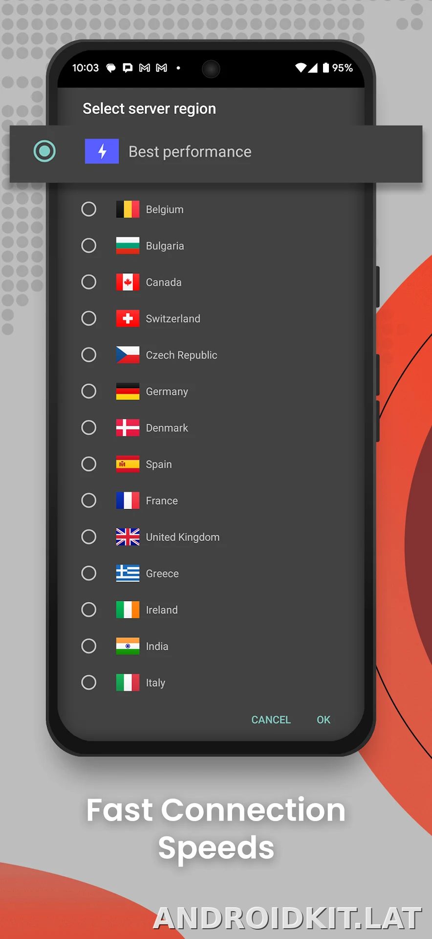 Psiphon Pro скриншот 4