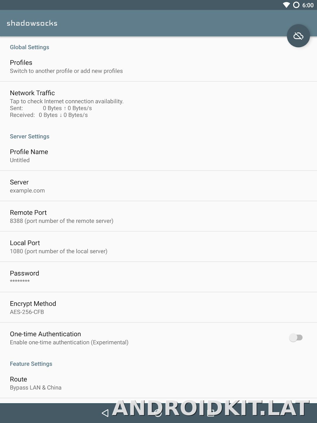 Shadowsocks скриншот 5